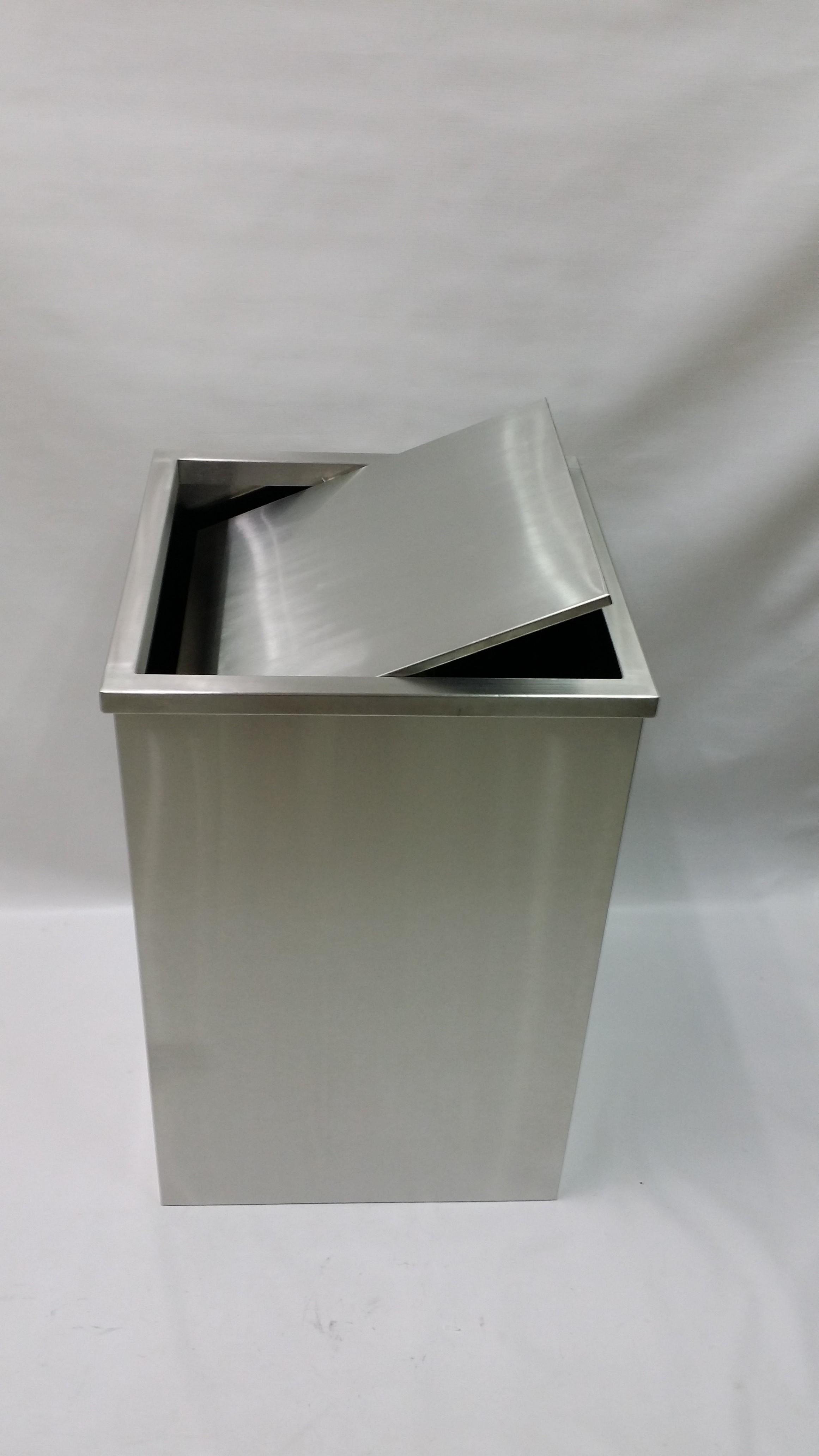 Bin Stainless Steel Square 251CS-070 | LTC Office Supplies Pte Ltd